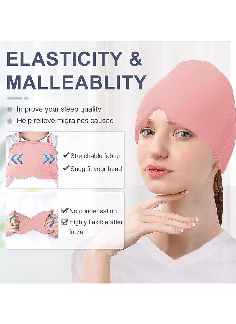 Catmereo Gel Headache Cooling Mask, Cooling Cap for Migraine Relief, Comfortable Head Sleeping Cap for Stress and Puffy Eyes Relief Multicolour - pzsku/ZB277A635D5A3249A865CZ/45/_/1730824260/88293182-c443-4874-b992-7a8df27aa2cb