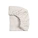 Meracorallo Muslin Mini Crib Sheet Pack n Play Fitted Sheet Soft and Breathable Pack and Play Playard Mattress Sheet for Baby Boys and Girls Neutral Stripe - Image 2