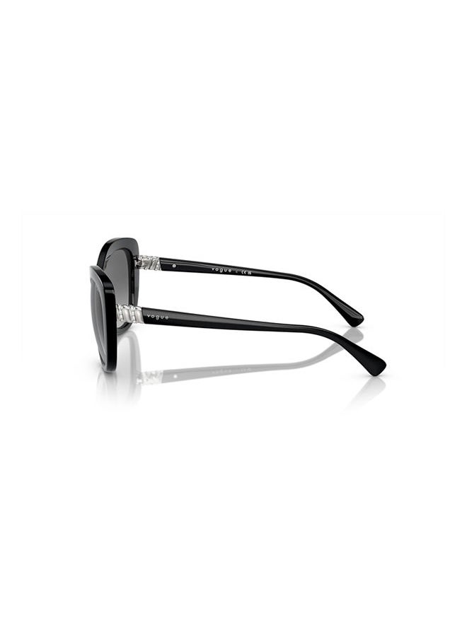Vogue - Full-Rimmed Butterfly Sunglasses 5515SB,55, W44,11 - Image 1