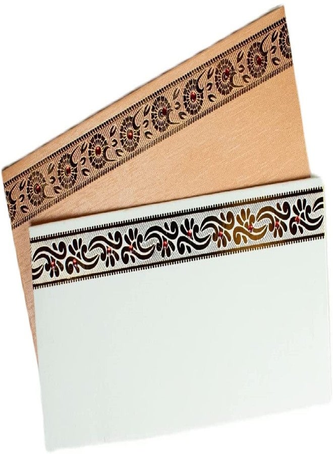 Peeplvalue مجموعة أظرف نقود متعددة الألوان من Peeplvalue بتصميم زهور، 75 قطعة، مناسبة للهدايا والخطوبة وأي مناسبة أخرى. مصنوعة من ورق مقوى، مقاس 7.4 × 3.8 بوصة. - Image 5