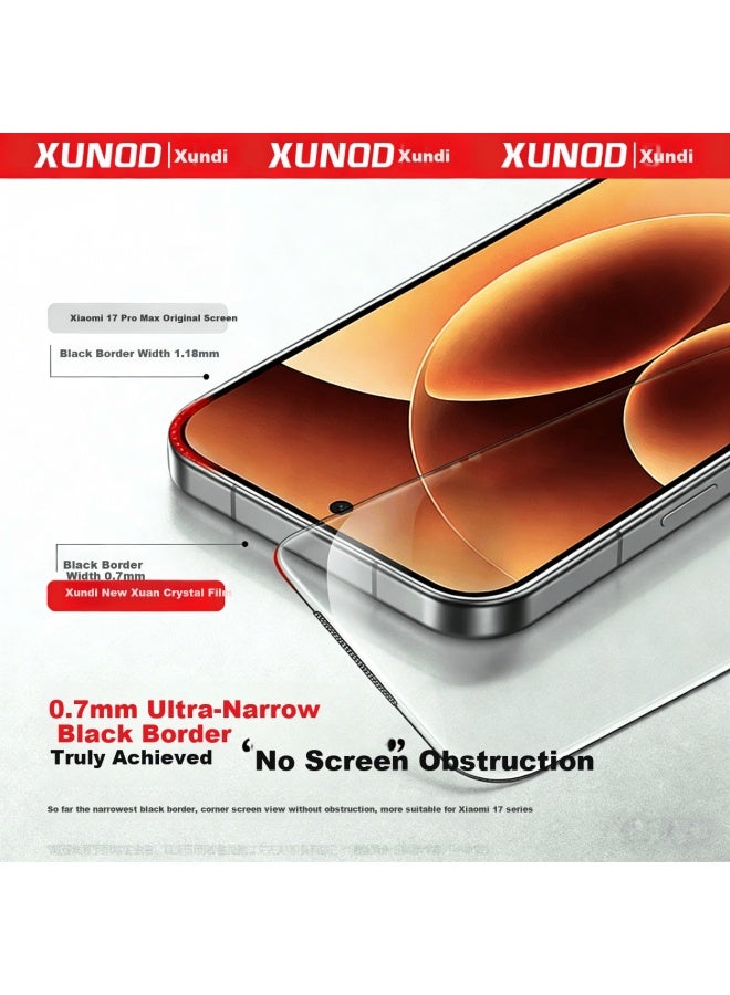 Xundd Xiaomi 17 Ultra Tempered Glass Screen Protector Full Coverage Leica Edition For Xiaomi 17 Pro Max, Dust-free, Drop Protection, Easy Installation Film - Image 3