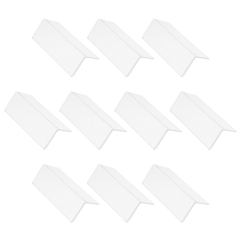 Self Adhesive Shelf Label Holder, Versatile Acrylic Sign Display for Various Settings - Image 4