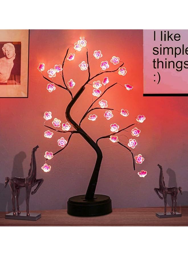 Tree Light Tree Lamps For Living Room Cute Night Light For House Decor Good For Gifts Home Decorations Weddings And More Pink Cherry Blossom - Image 3