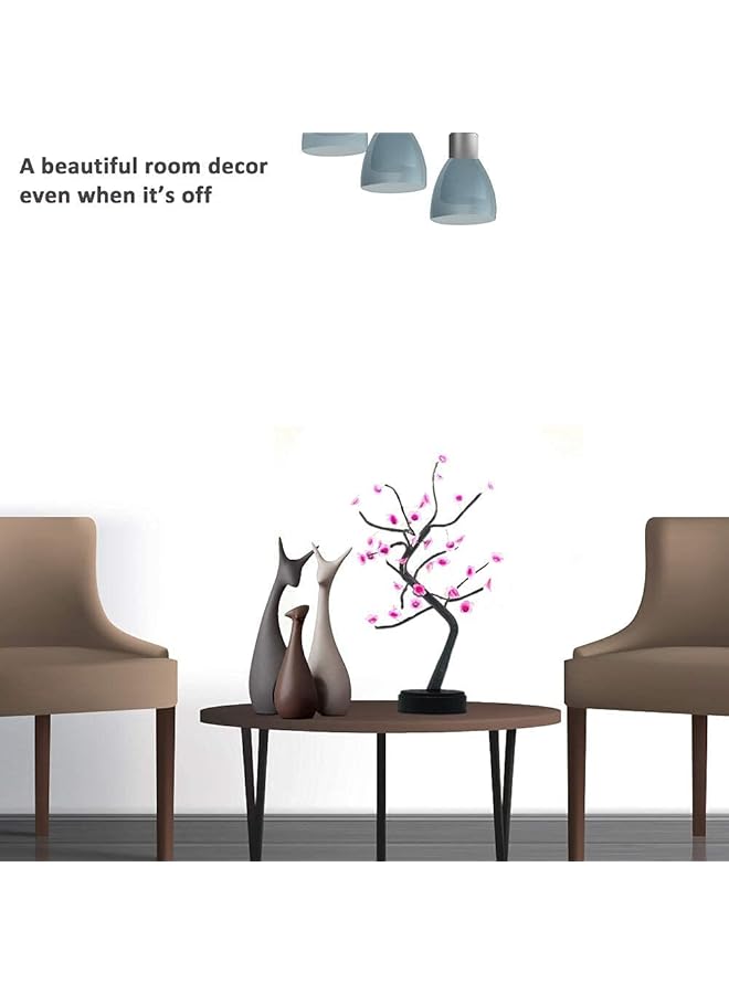 Tree Light Tree Lamps For Living Room Cute Night Light For House Decor Good For Gifts Home Decorations Weddings And More Pink Cherry Blossom - Image 5