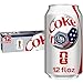 Diet Coke Soda Soft Drink Cans 12 fl oz 12 Pack - Image 2