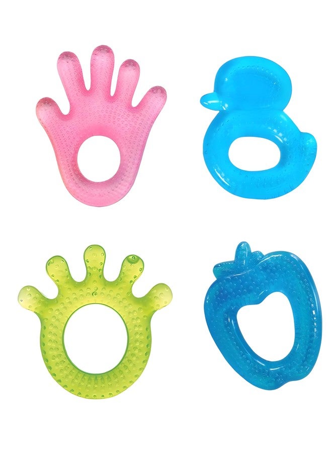 Cuteably Baby Water Teether for 6 to 12 Months (Pack of 2) - Image 2
