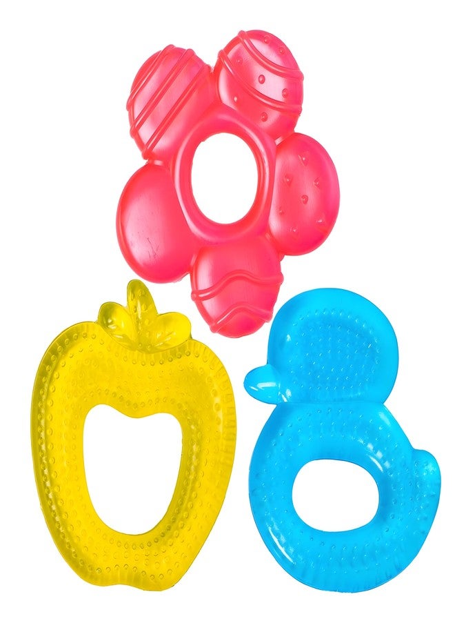 Cuteably Baby Water Teether for 6 to 12 Months (Pack of 2) - Image 1