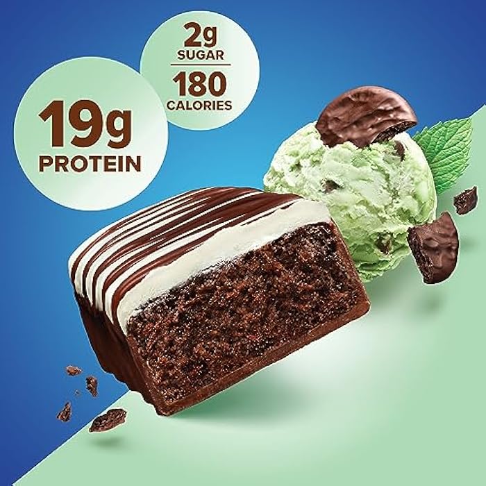 Pure Protein Bars, High Protein, Nutritious Snacks to Support Energy, Low Sugar, Gluten-free, Chocolate Mint Cookie,1.76oz, 6 Pack - Image 4