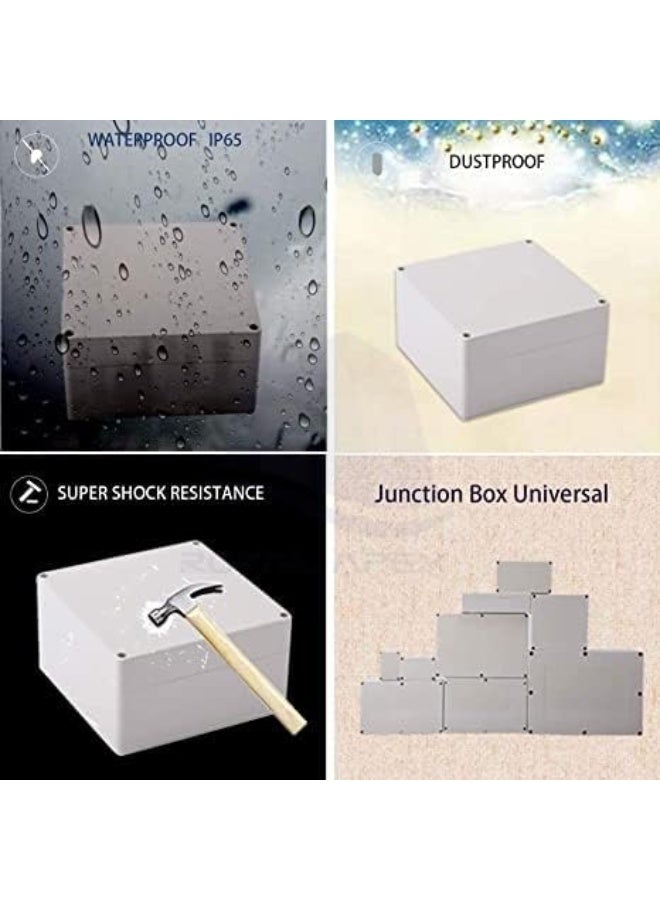 Royal Apex IP67 Waterproof Electrical Junction Box Enclosure with Wall Bracket (290x190x140) - Image 3