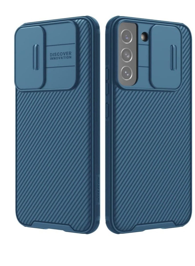 ELTRAZONE Nillkin Galaxy S22 Case with Camera Cover, CamShield Pro Case with Slide Camera Protection, Slim Fit Thin Shockproof Cover - Image 1
