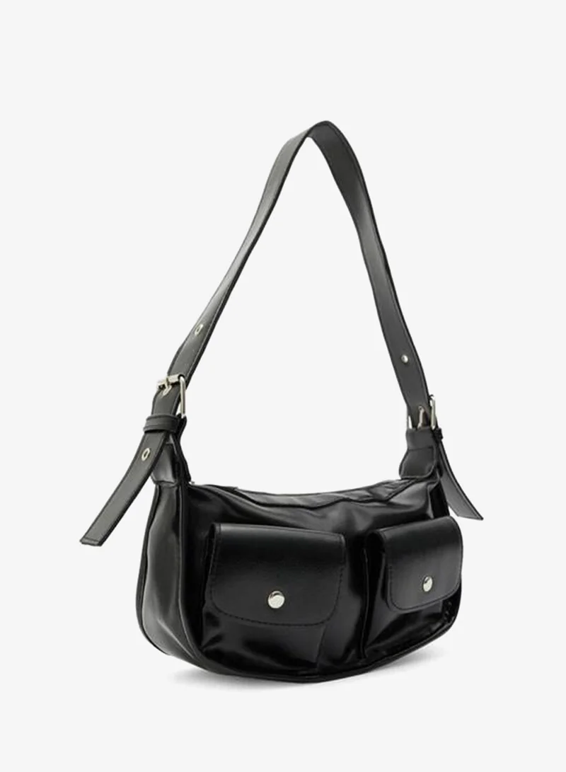 Shule Bags  Diana Vintage Baget Black Bag. for Women | Best Price UAE
