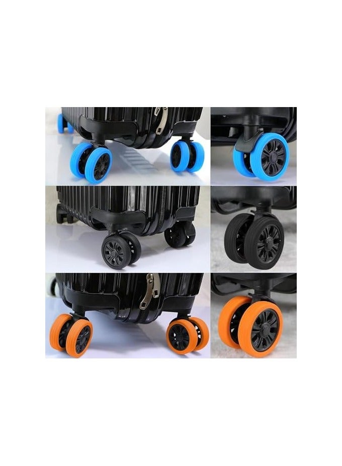 Luggage Wheel Cover Silicone Wheel Protector Covers Wheel Protector Shockproof Anti-scratch Protection and Noise Reduction - Image 2
