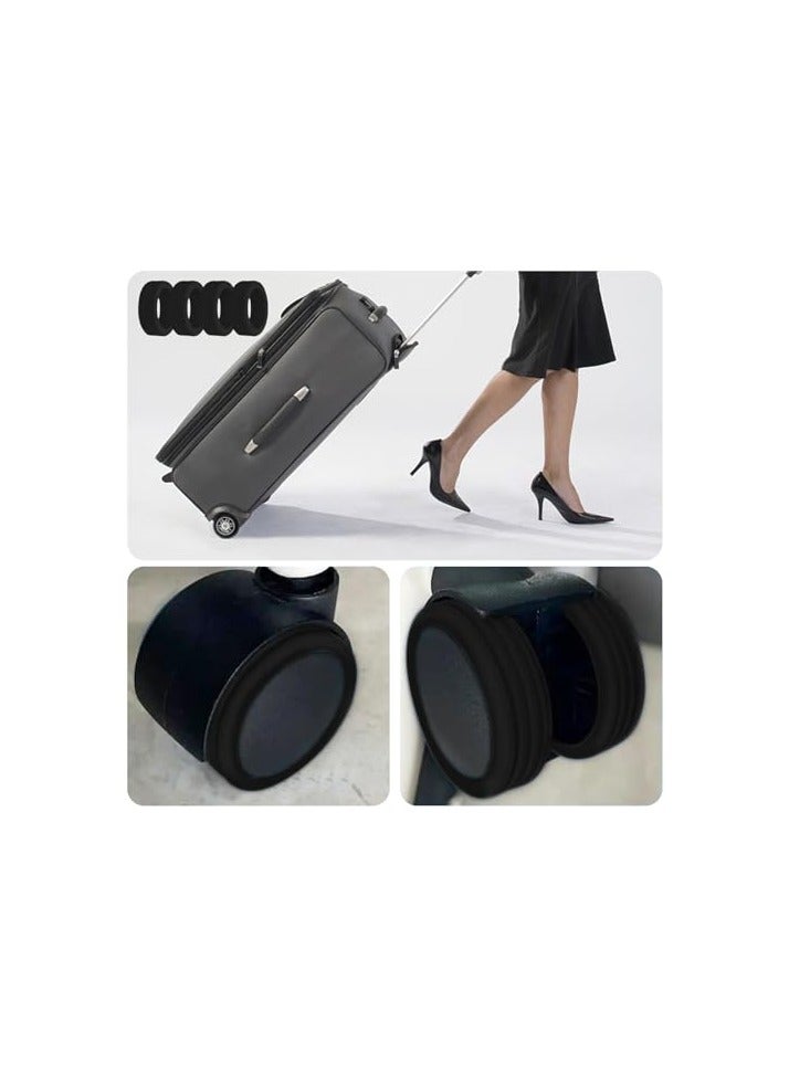 Luggage Wheel Cover Silicone Wheel Protector Covers Wheel Protector Shockproof Anti-scratch Protection and Noise Reduction - Image 4