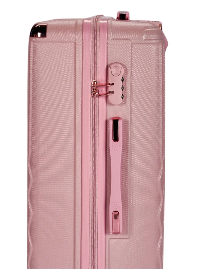 LIMRA Travel Bags Luggage set 5 pieces with a distinctive design from limra pink