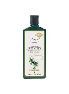 A'kin Natural Purifying Lemongrass & Juniper Shampoo For Oily Hair & Scalp No Paraben No Sulphate & Silicone Free 225 Ml  - Image 2