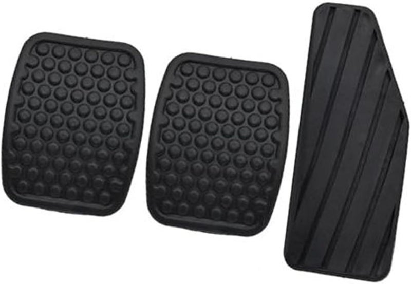 Wivplex 3-Piece Rubber Pedal Pad Cover Kit - Image 1