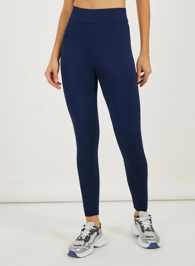 Styli Pack of 2 - Broad Waistband Basic Leggings