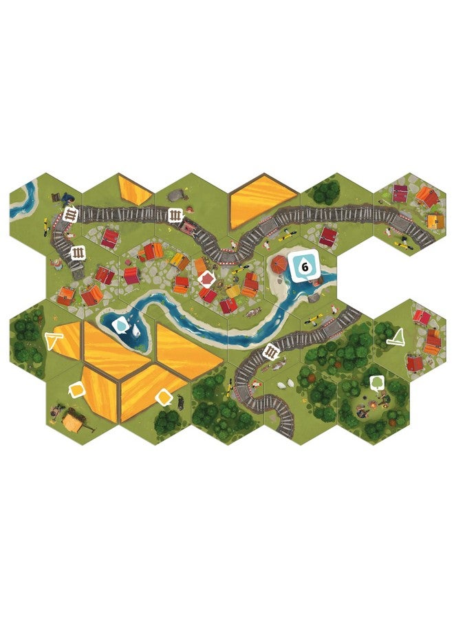 Pegasus Spiele Dorfromantik - Board Game US Edition Spiele des Jahres 2023 Winner - Image 4