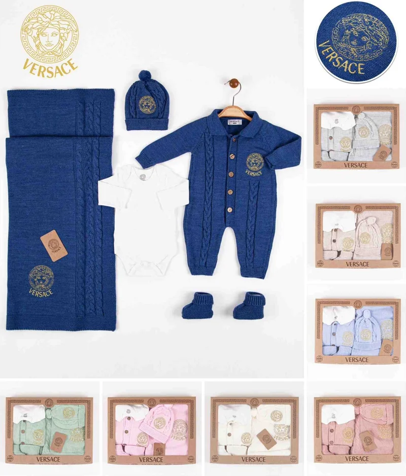 Sulife Store Printed Hospital Exit Knitwear Set