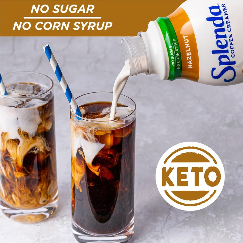 SPLENDA Sugar Free Hazelnut Coffee Creamer, 32 Fl Oz. - Image 4