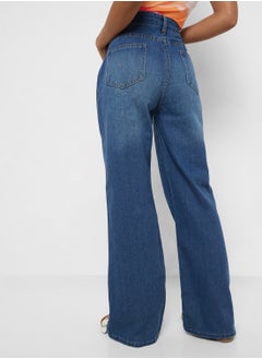 Ginger Mid Rise Straight Fit Jeans  - Image 3