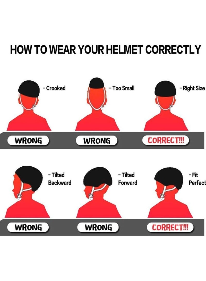 Kids Helmet,Skateboard Bike Helmet,Adjustable & Design of Ventilation Multi-Sport Safety Helmet for Bicycle Skate Scooter Youth & Kids - Image 3