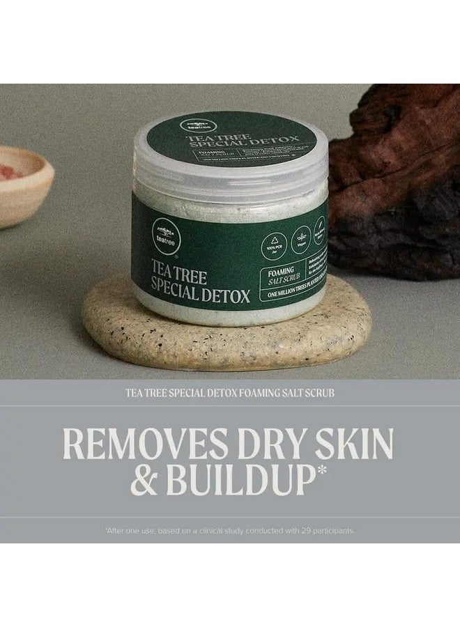 Tea Tree Special Detox Foaming Salt Scrub, Exfoliates, Refreshes Scalp, For All Hair Types, 6.5 oz. - Image 3