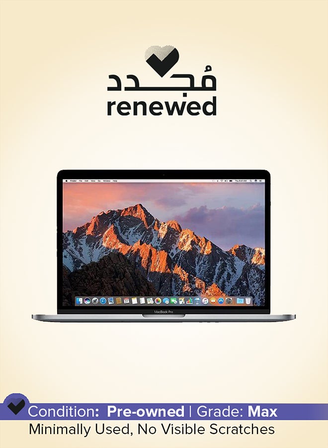 Renewed - MacBook Pro A1708 (2016) Laptop With 13.3-Inch Full HD Display, Core i5 Processor/Dual Core/8GB RAM/128GB SSD/macOS Silver