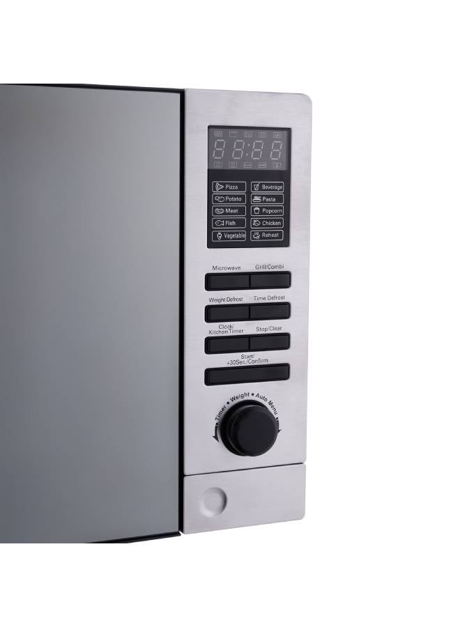 تورنيدو ميكروويف شواية 25 لتر 10 قوائم 25 L 900 W MOM-C25BBE-BK أسود - Image 4