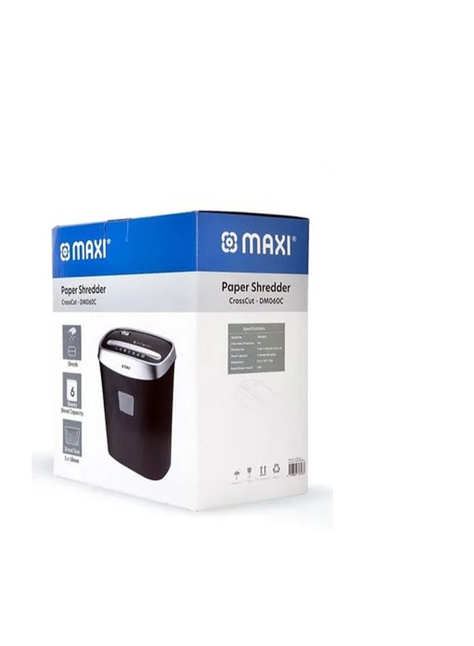 Maxi Cross Cut Shredder DM 060C - Brown