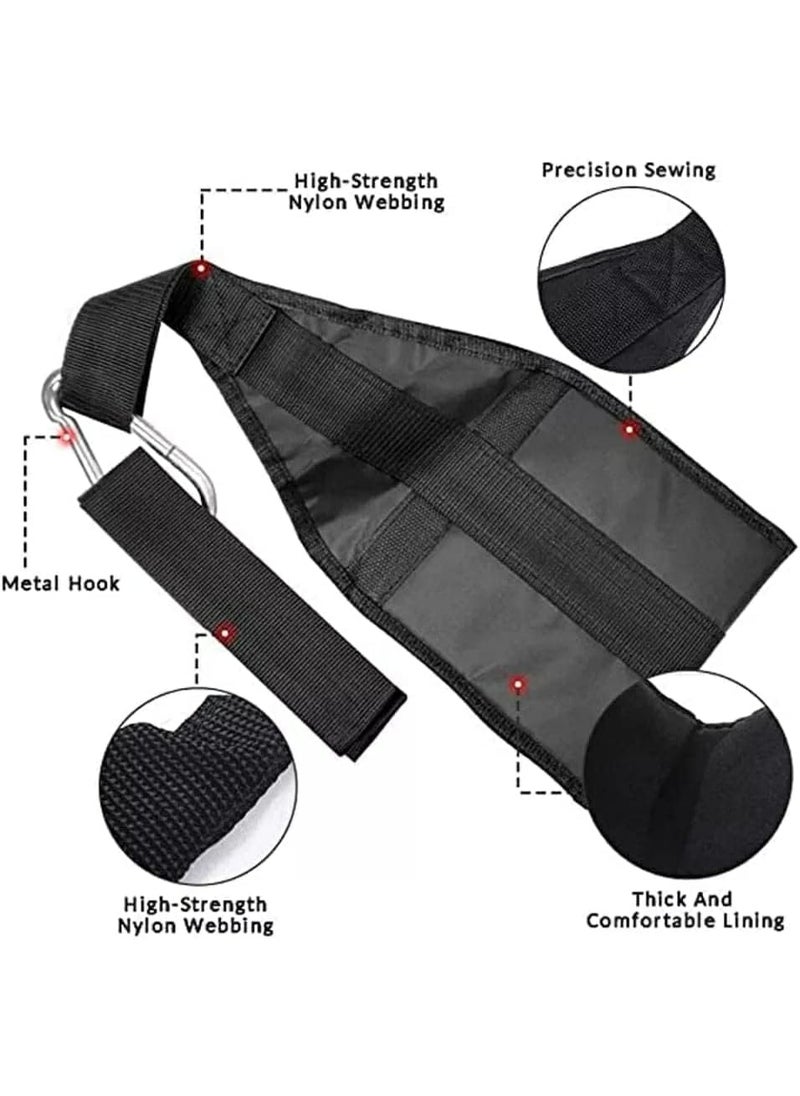 Generic Fitness Hanging Ab Straps for Abdominal Muscle Building Core Strength Training, Padded Pull Up Straps for Abdominal Workout, Arm Support Equipment for Men and Women  - Image 4