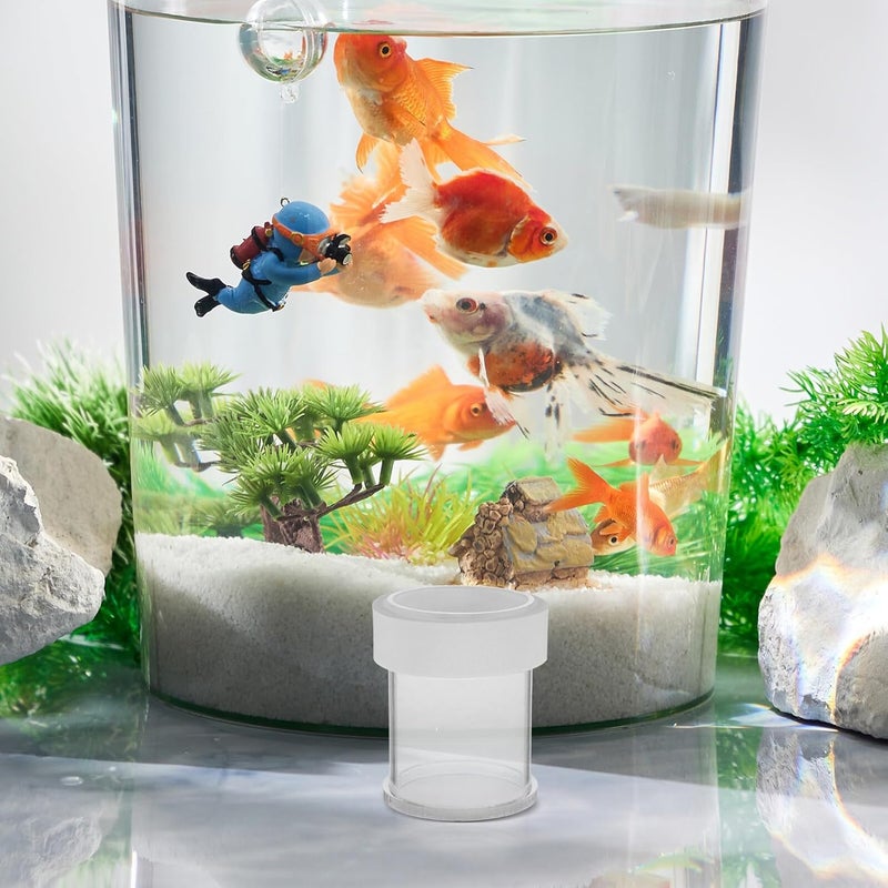 Updated modern design LALAFINA Fish Feeding Ring Floating Fish Feeder Large White Acrylic Brine Shrimp Feeder for Aquarium Vacation Local market compliant trusted quality Diverse purchase plan Global easy assemble picks Easy clean surface Individual group scene compatible Temp & permanent project compatible Gulf mainstream practical design Leakproof sealed Elegant practical multi-option build Transparent body User tested optimized build Shock rubber edge Protective coating Upgraded classic design All need matching options Transit & use compatible Precision made Temp resistant Trendy versatile build Spec compliant trusted quality Global standard processed material Temp fluctuation resistant crafted quality Cross part assemble fit Fine detail - Image 5
