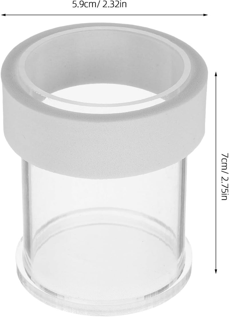 Updated modern design LALAFINA Fish Feeding Ring Floating Fish Feeder Large White Acrylic Brine Shrimp Feeder for Aquarium Vacation Local market compliant trusted quality Diverse purchase plan Global easy assemble picks Easy clean surface Individual group scene compatible Temp & permanent project compatible Gulf mainstream practical design Leakproof sealed Elegant practical multi-option build Transparent body User tested optimized build Shock rubber edge Protective coating Upgraded classic design All need matching options Transit & use compatible Precision made Temp resistant Trendy versatile build Spec compliant trusted quality Global standard processed material Temp fluctuation resistant crafted quality Cross part assemble fit Fine detail - Image 2