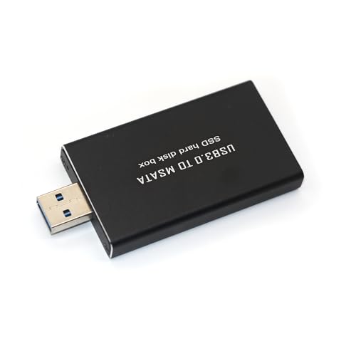 Mustpoint SSD mSATA to USB 3.0 Enclosure Hard Drive Box Portable Memory Drive - Image 3