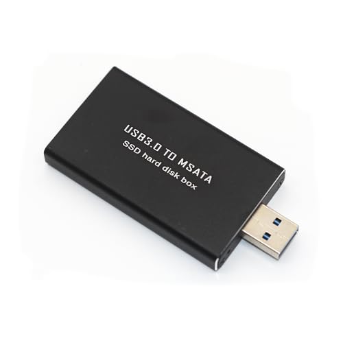 Mustpoint SSD mSATA to USB 3.0 Enclosure Hard Drive Box Portable Memory Drive - Image 2