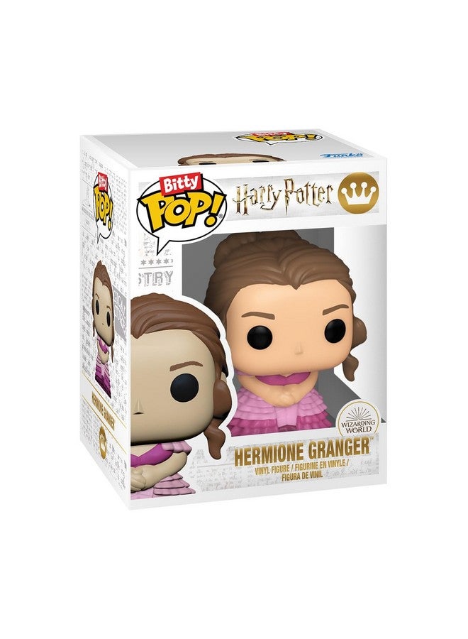 Funko فانكو بيتي بوب هاري بوتر - هيرميون، مجموعة 4 - شخصية مفاجأة صغيرة - 0.9 بوصة (2.2 سم) - مجموعة هاري بوتر القابلة للجمع - رف عرض قابل للتكديس متضمن - فكرة هدية - أكياس حفلات - Image 3