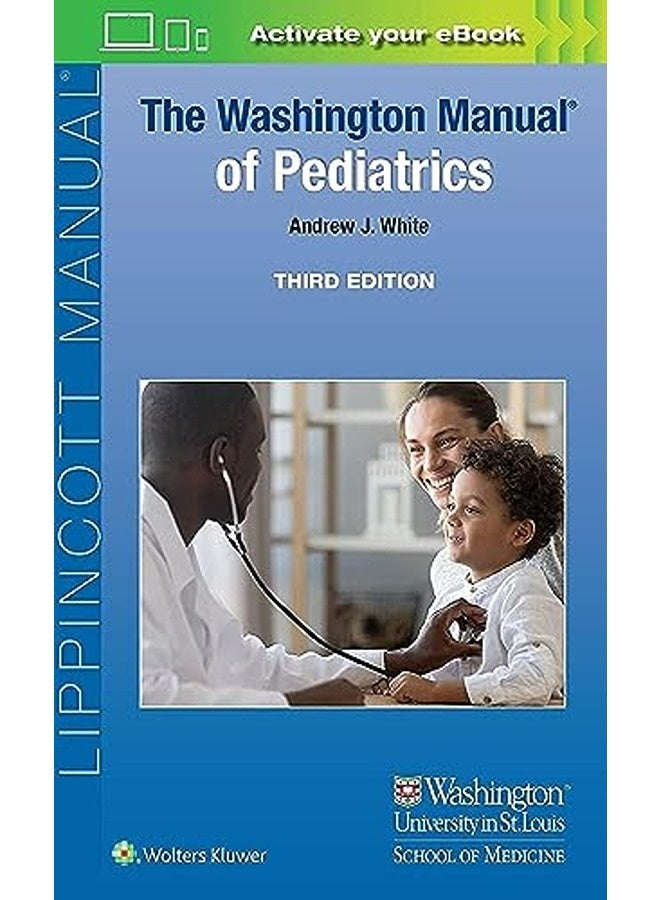 The Washington Manual Of Pediatrics By White Andrew J Md Paperback 