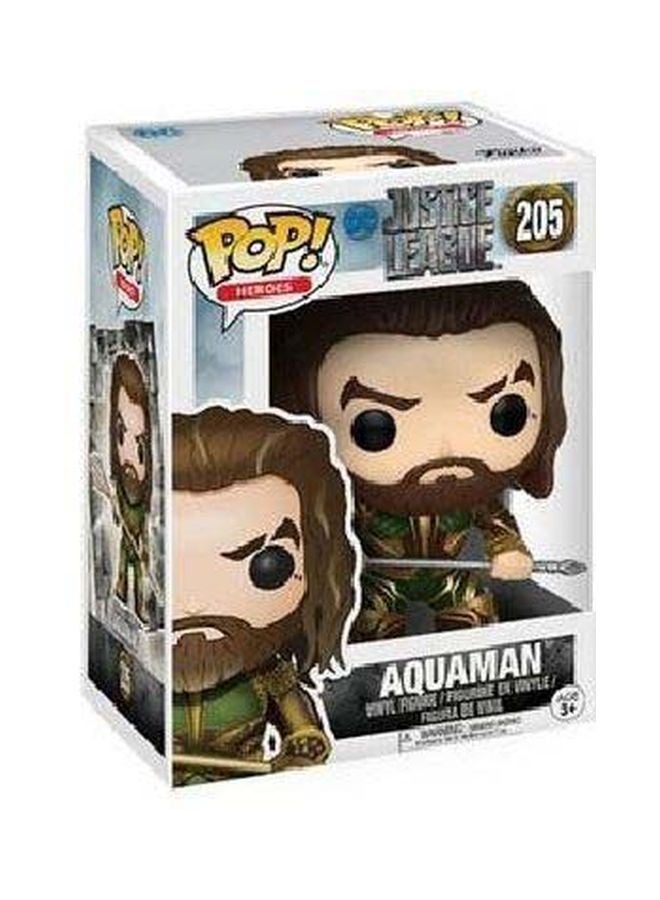 NIBEMINENT POP! Justice League Aquaman Bobblehead 205 - Image 4