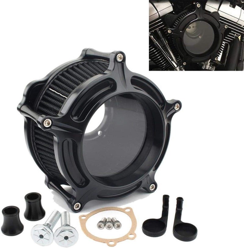 QASULER Motorcycle Air Cleaner Intake Kit - Image 3
