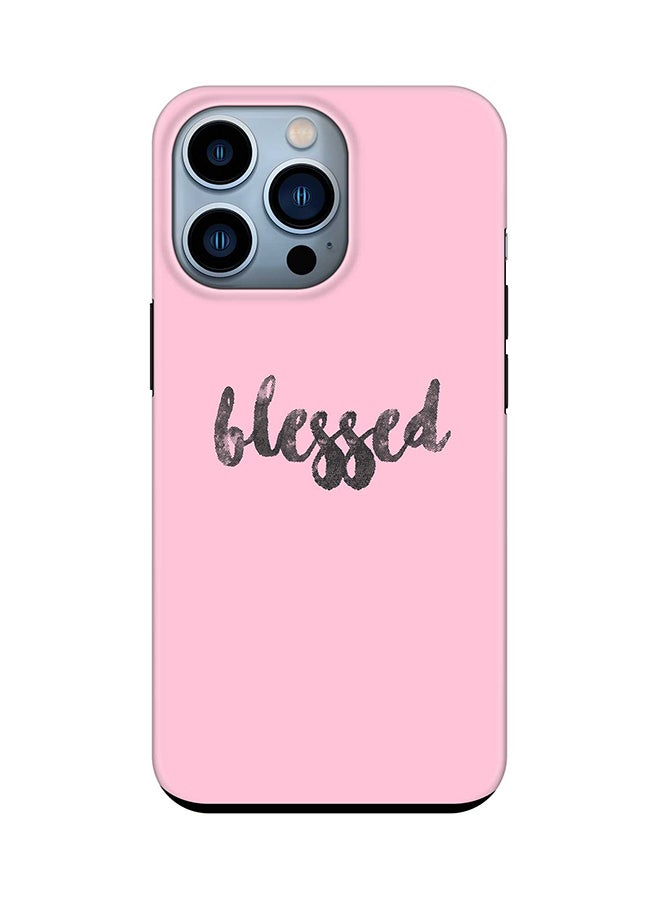 Stylizedd Tough Pro Series Case for iPhone 15 Pro Dual Layer Hybrid PC TPU Customized Mobile Cover Matte Finish Phone Case - Blessed - Image 1
