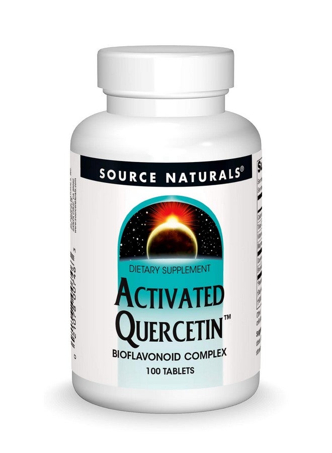 Source Naturals Activated Quercetin Plantderived Bioflavonoid Complex Seasonal & Immune Defense 100 Vegetarian Friendlytablets - Image 2
