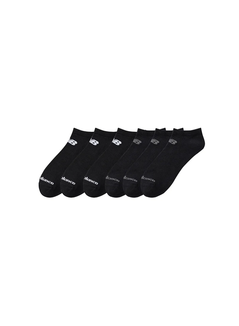New Balance 6 Pack Everyday Lightweight No Show Socks