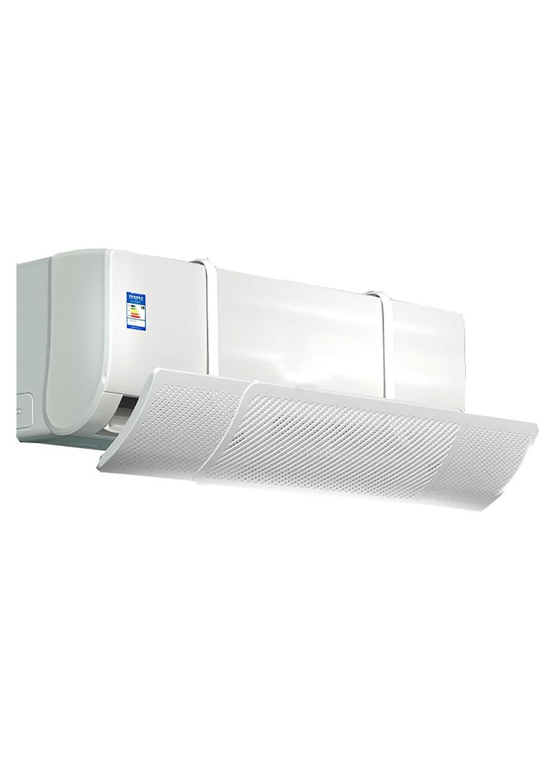 Generic - A/C Air Conditioner Deflector, Wall Air Conditioner Diffuser for Home Windscreen Deflector Retractable Wind Guide Deflector, Anti-Blowing - Image 1