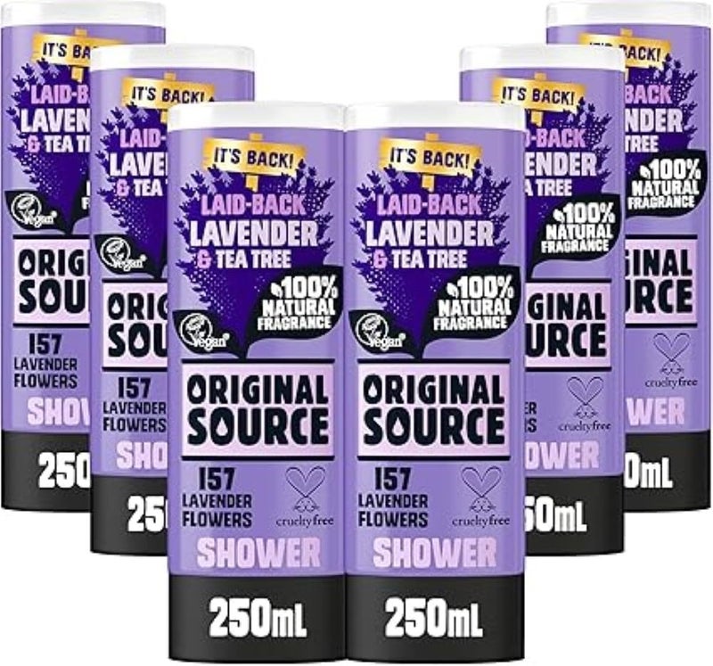 Huieter Lavender Shower Gel 6x250 ml