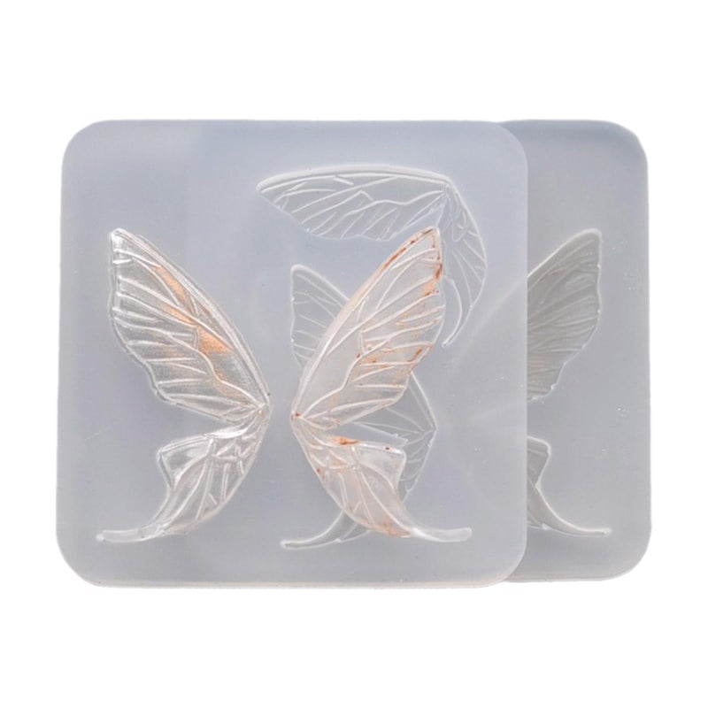 Small Butterfly Ear Silicone Mold For Mousse Cake Fondant Baking Handmade Soap Decor - Image 2