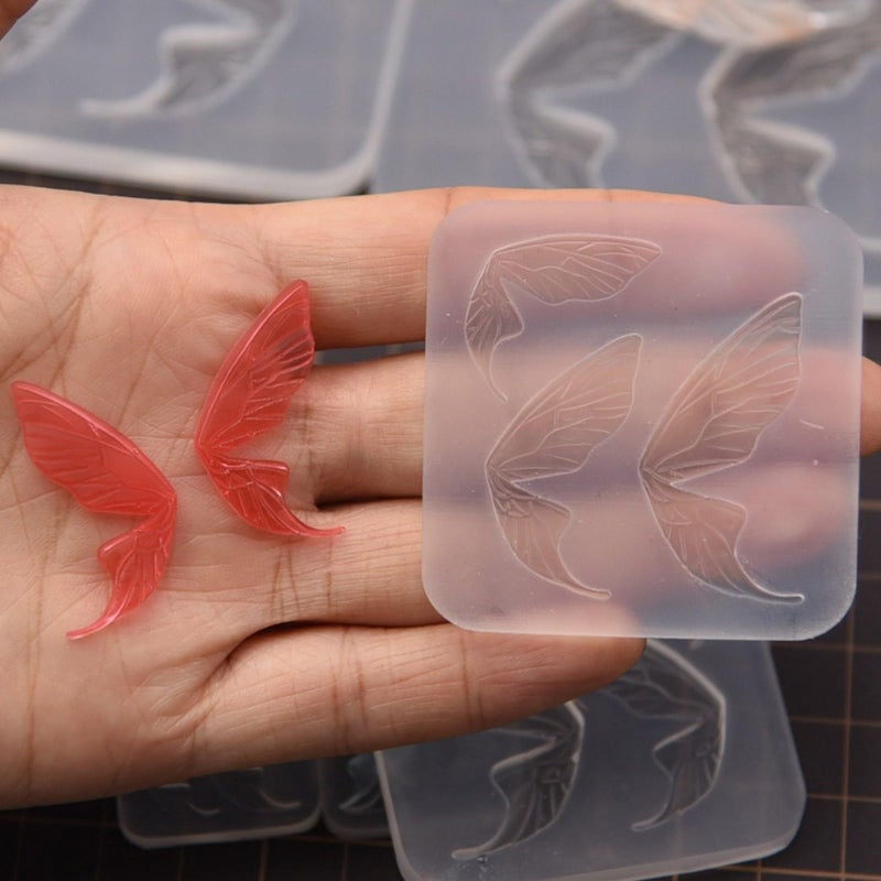 Small Butterfly Ear Silicone Mold For Mousse Cake Fondant Baking Handmade Soap Decor - Image 4