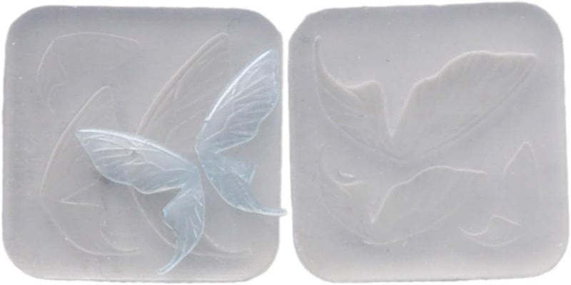 Small Butterfly Ear Silicone Mold For Mousse Cake Fondant Baking Handmade Soap Decor - Image 1