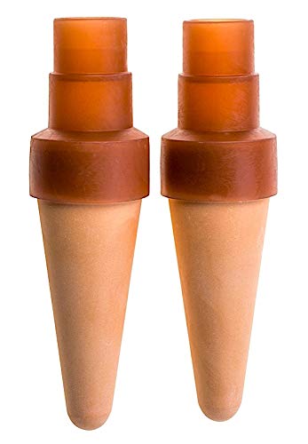 Blumat Plant Watering Device - Easy XL Self Watering Planter Insert for Indoor Plants - Bottle Adapter - Prevents Overwatering and Underwatering for Healthy Growth - 2 Pack - Image 1