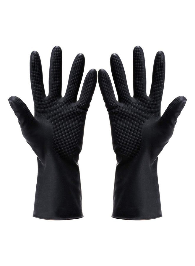 IXIGER Hair Dye Gloves,Professional Hair Coloring Accessories for Hair Salon Hair Dyeing,2pcs（1 left+1 right）,black - Image 1