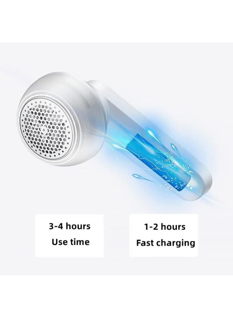 Portable Fabric Lint Remover – USB Rechargeable Lint & Fabric Shaver ✔ Efficient Lint Removal – Easily restores clothes, carpets, and blankets to their original look. ✔ Perfect for Pet Hair Removal – Keeps furniture and clothing free from cat and dog hair. ✔ Ideal for Sweaters, Wool Fabrics, and Upholstered Furniture. - Image 2